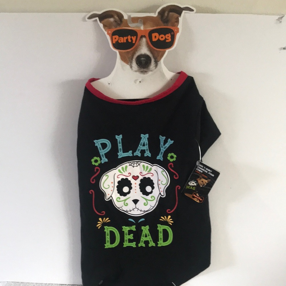 Black Play Dead Dog Costume